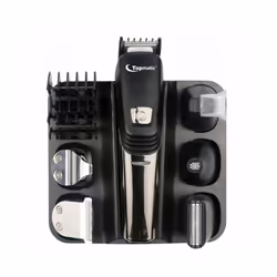 Tondeuse Multifonctions TOPMATIC 6en1 avec Accessoires - Puissance: 5 w - Alimentation: Rechargeable - Temps de Charge Batter ...