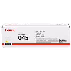 Toner d'Origine Canon 045 1300P  - Technologie d'impression Laser - Couleur d'impression Jaune- Nombre Total de pages: jusqu' ...