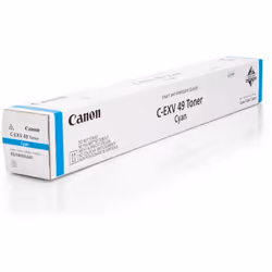 Toner CANON C-EXV 49 C - Technologie d'impression: Laser - Couleur d'impression: Cyan - Nombre de Page à imprimé: Jusqu'à 190 ...