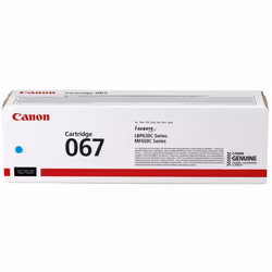 Toner original CANON 067 - Technologie d'impression: Laser - Nombre Total de pages: Environ 1250 pages - Compatible avec Les ...