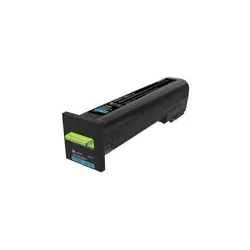 Toner Original Lexmark CX825,CX860 (22 000 Pages) - Cyan (82K5XC0)