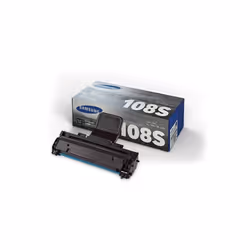 Toner Original Samsung MLT-D108S - Couleur Noir - Jusqu'à 1500 pages - Compatible avec Imprimante Samsung ML-1640, ML-1640K,  ...