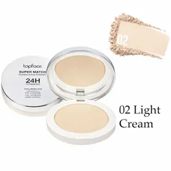 Topface Fond de Teint Poudre Compact Super Match 24H N°002 Light Cream
