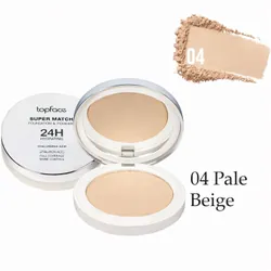 Topface Fond de Teint Poudre Compact Super Match 24H N°004 Pale Beige
