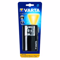 Torche VARTA Palm Light - Fonctionne avec 1 Pile 3R12 - Torche noire incandescence - Dimensions: 6,9 x 3,7 x 11 cm - Poids: 0 ...
