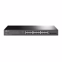 TP-Link T1600G-28PS, L2/L3/L4, Gigabit Ethernet (10/100/1000), Connexion Ethernet, supportant l'alimentation via ce port (PoE ...