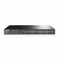 TP-Link TL-SG3424P, Géré, L2, Gigabit Ethernet (10/100/1000), Connexion Ethernet, supportant l'alimentation via ce port (PoE) ...