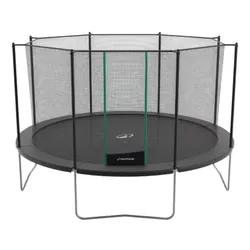 Trampoline 420 DOMYOS avec filet de protection - Noir