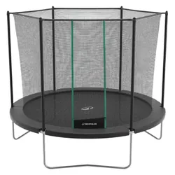 Trampoline rond DOMYOSS Trampoline 300 avec filet de protection - Noir