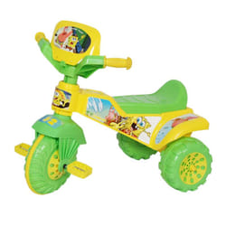 Tricycle Rossi Avec Casque Vert