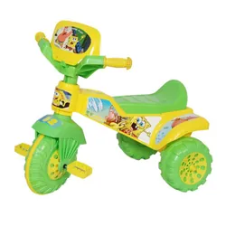 Tricycle Rossi Avec Casque Vert