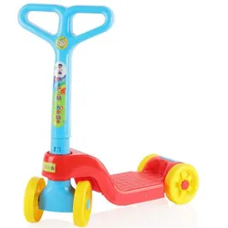 Trottinette Baby Pliante - Rouge&Bleu