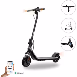 Trottinette électrique Segway-Ninebot E2 D II / 90 kg / 20 km/h / 450 Watts / Noir