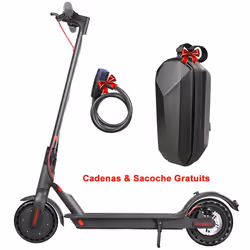 Trottinette Électrique SPARKWAY D8 Pro - Puissance moteur: 350 Watts - Vitesse maximum: 25 - 30 km/h - Batterie: 7.8 Ah - Tem ...