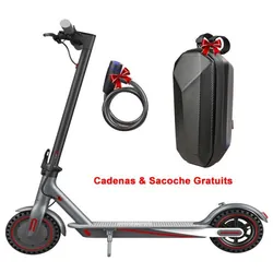 Trottinette Electrique Sparkway V8 - Noir & Rouge
