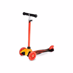 Trottinette Qkids Pour Enfants Avec Trois Roues - Âge recommandé: + 3 ans - Matériel en Aluminium - 3 Roues LED - Matériel de ...