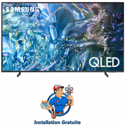 Smart TV Samsung Q60DAU - Taille de l'écran : 75 pouces - Résolution : 3840 x 2160 px, 4K - Système d'exploitation : Tizen (2 ...