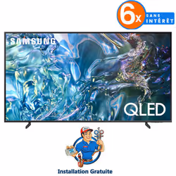 TV Led Samsung Q60DAU - Taille de l'écran : 85 pouces - Résolution : 3840 x 2160 px, 4K - Système d'exploitation : Tizen (202 ...