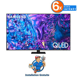 TV Led Samsung Q70DAU 55" 4K QLED Smart Gris