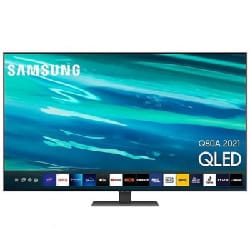TV Samsung 55" Smart Q80A QLED 4K 2021