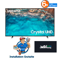 Tv Samsung BU8000 85" Crystal Ultra HD 4K Série 8 Smart TV Noir