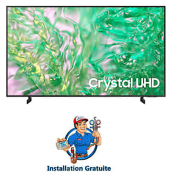 TV Samsung DU8000 65" 4k Crystal UHD Smart Noir