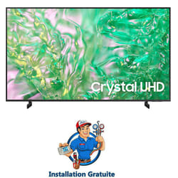 TV Samsung DU8000 75" 4k Crystal UHD Smart Noir