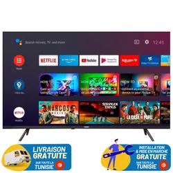 TV TELEFUNKEN 55" G3FN Full HD GOOGLE TV AVEC RÉCEPTEUR INTÉGRÉ