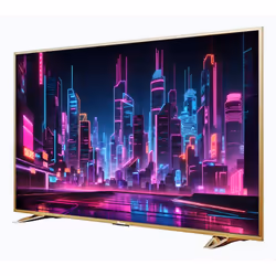 Téléviseur UNIONAIRE 86" UHD 4K Smart - Résolution: 3840 x 2160 pixels - Système d'exploitation: Android 7 - RAM : 1 Go - Sto ...