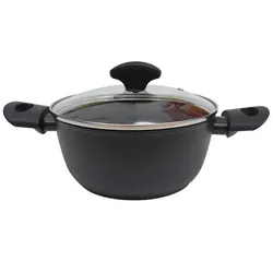 Faitout TVS VINCI 20 cm + couv pyrex (TVAL33135)