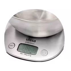Ufesa BC1700 escabeaux de cuisine Acier inoxydable Comptoir Balance de ménage électronique