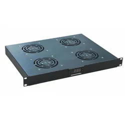 Unité de ventilation 19" WT-2238B 4 Ventilateurs avec Thermostat