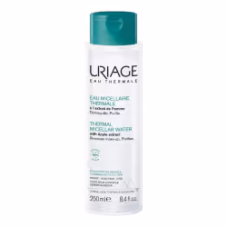 URIAGE Eau micellaire Thermale Peaux Mixtes A Grasses  250ml - Eau micellaire démaquillante avec l'eau thermale d'Uriage pour ...