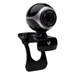 V7 Vantage 300 webcam 640 x 480 pixels USB Noir, Argent - Vue supplémentaire 2