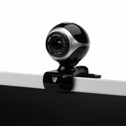 V7 Vantage 300 webcam 640 x 480 pixels USB Noir, Argent - Vue supplémentaire 3