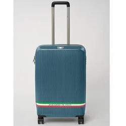 Valise Francesco Ferellino Grand Modèle Bleu Pétrole