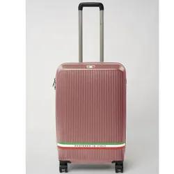 Valise Francesco Ferellino Incassable Moyen Modèle Rose