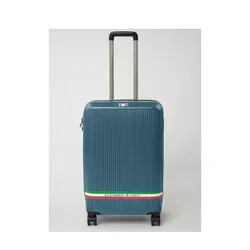 Valise Francesco Ferellino Incassable Petit Modèle Bleu Pétrole