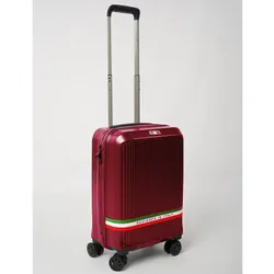 Valise Francesco Ferellino Incassable Petit Modèle Rouge Bordeaux