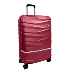 Valise Incassable Moyen Modèle Rouge Bordeaux