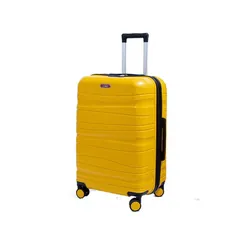 Valise Incassable Moyenne Jaune