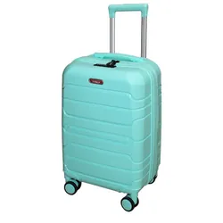Valise Incassable Titou Avec Roues Démontables Grand Modèle - Bleu Chewing-gum