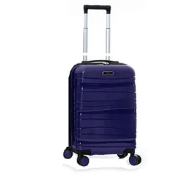 Valise Incassable Titou Avec Roues Démontables Petit Modèle - Bleu Marine