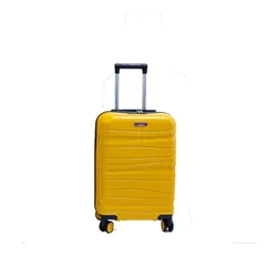Valise Incassable Titou Avec Roues Démontables Petit Modèle - Jaune