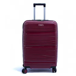 Valise Incassable Titou Avec Roues Démontables Petit Modèle - Rouge Bordeaux
