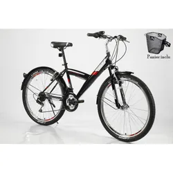 Vélo de Ville IN-OUT City 26" 3.0 - Zimota - Noir (10026003)