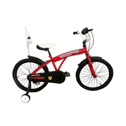 Vélo Enfant RODEO Ferrari Pour Garçon 16" - Rouge&Noir