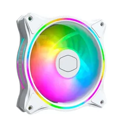 Ventilateur Cooler Master MasterFan MF120 HALO RGB Blanc