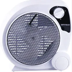 Ventilateur De Bureau Simtech KM 1721 - Blanc