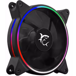 Ventilateur de processeur White Shark Warp - 5 Couleurs A-RGB  Diamètre 120 mm - Palier de ventilateur Hydraulique - Tension  ...